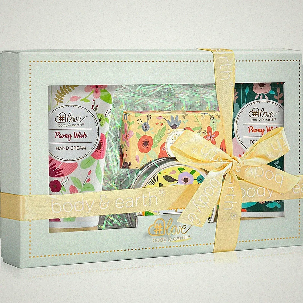4 Pack Hand Cream Gifts Set for Women, Easter Basket 4 Piece Set, Blue