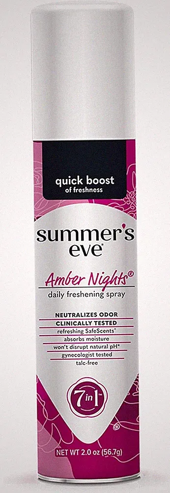 Amber Nights Daily Refreshing Feminine Spray, 2 Oz