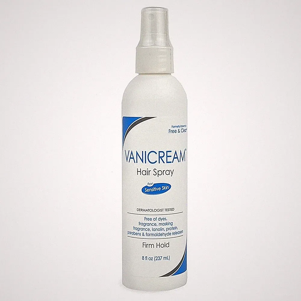 Firm Hold Hairspray, Fragrance and Gluten Free, For Sensitive Skin, 8 Ounce,...