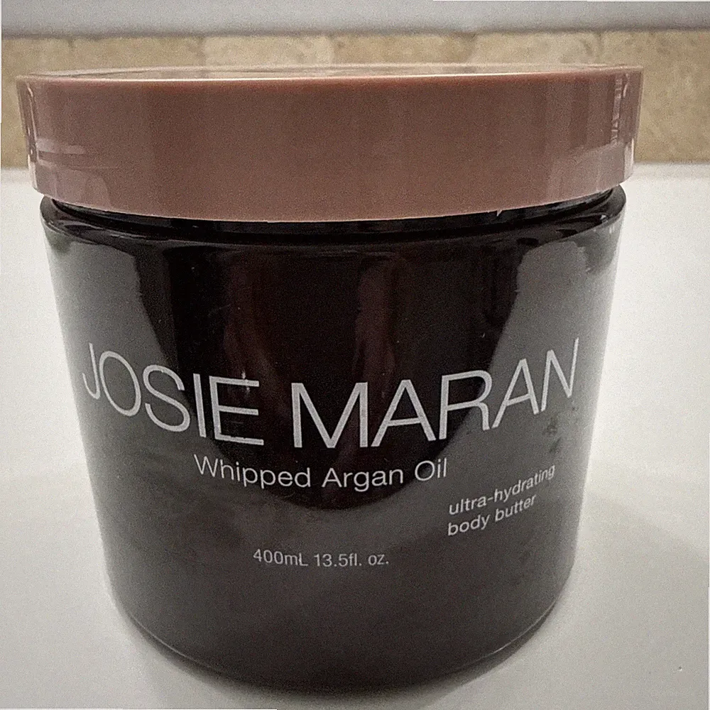 Josie Maran Whipped Argan Oil Body Butter 13z Citrus Vanilla.