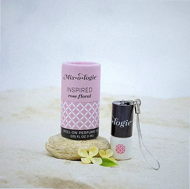 Mixologie Inspired Rose Floral Roll-On Perfume Oil Mini Size .035 Oz New In Box