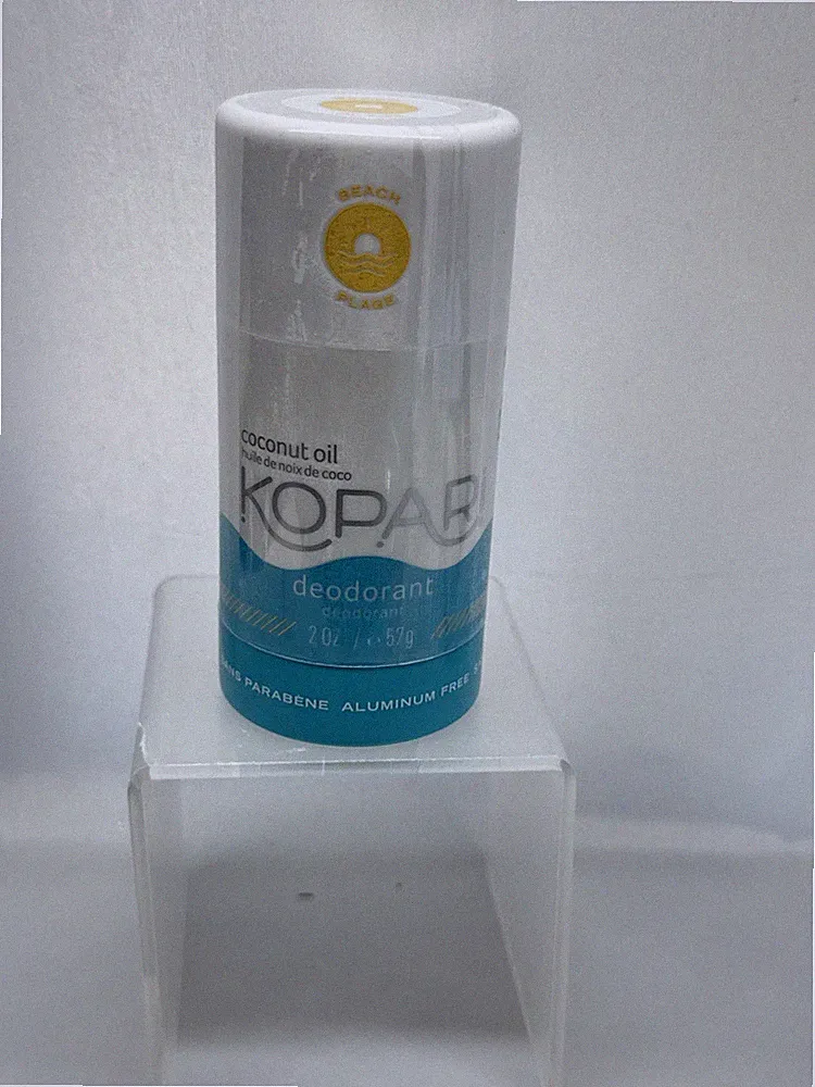 Natural Aluminum Free Deodorant Beach Scent 2 Ounce Smooth Formula