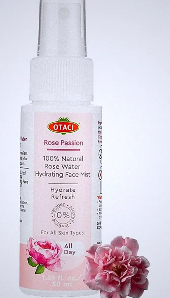 OTACI | Rose Passion Pure Rose Water Mist | Undiluted 100% Rosewater