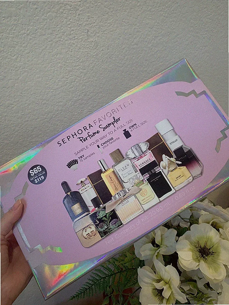 Sephora Favorites Fragrance Sampler For Her Gift Set of 15 GUCCI PRADA /No Cert.