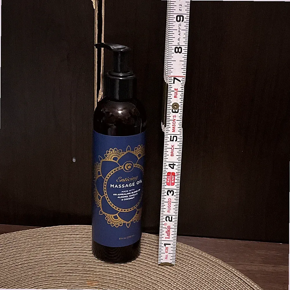 SilkySmooth Vanilla Massage Oil forDate Night 8 Oz NonGreasy Formula Gluten Free