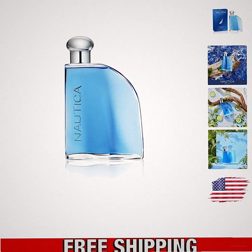 Timeless Blue Eau de Toilette 3.4 fl oz - Energetic & Refreshing Men's Scent